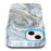 GW03 Phone Case for iPhone 14, Stylish Pattern IMD Hard PC + Soft TPU Shockproof Hybrid Cover - 10022 Marble Pattern - 2