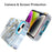 GW03 Phone Case for iPhone 14, Stylish Pattern IMD Hard PC + Soft TPU Shockproof Hybrid Cover - 10022 Marble Pattern - 3