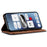 For Nothing CMF Phone 1 Case Jeans Cloth Texture Anti-Scratch Leather Stand Phone Cover - Coffee - 3
