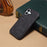 DENIOR For iPhone 16 Plus Case Dual Card Slots PU Leather+TPU+PC Phone Cover - Black - 5