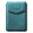 DENIOR V12 Magnetic Card Holder Skin-Touch PU Leather Phone Card Bag - Blue - 2