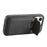 DENIOR D20 For iPhone 15 Pro Case Detachable Card Bag Rotary Kickstand Leather+PC+TPU Cover - Black - 5