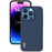 ABEEL For iPhone 16 Pro Max Cases Genuine Cow Leather+PC+TPU Phone Cover - Blue - 2