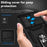For Samsung Galaxy S20 Plus 4G / 5G Hard PC + Soft TPU Phone Case with Metal Ring Kickstand and Slide Camera Protection - Black - 5
