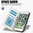 SY-003 For iPhone 17e / 16e Case PU Leather Stand View Phone Wallet Cover with Hand Strap - White - 5