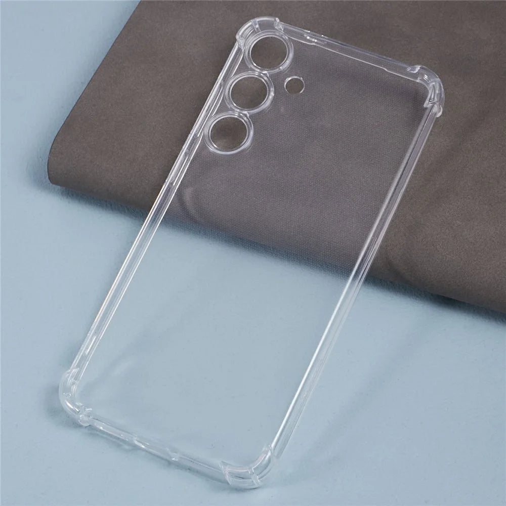For Samsung Galaxy A16 5G / A16 4G Phone Case Enhanced Four Corner Clear TPU Cover - 3