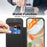 For Google Pixel 9 Magnetic Case RFID Blocking Leather Phone Cover - Black - 4