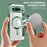 For Google Pixel 9 Pro XL Magnetic Case RFID Blocking Leather Phone Cover - Blackish Green - 5