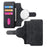 CASENEO MW-03S Magnetic Detachable Phone Cover for 6.9 inch Phone Retro Leather Wallet Stand - Black - 4