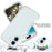 For iPhone 16 Case Shockproof TPU+PC Hybrid Phone Cover - Transparent - 4