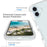 For iPhone 16 Case Shockproof TPU+PC Hybrid Phone Cover - Transparent - 5