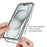 For iPhone 16 Plus Case TPU+PC Full Protection Shockproof Phone Cover with PET Screen Guard - Transparent - 2