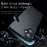 For Samsung Galaxy A06 4G Case Skin-Touch TPU + PC Matte Phone Back Cover, Transparent Black - 3