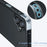 For Samsung Galaxy A06 4G Case Skin-Touch TPU + PC Matte Phone Back Cover, Transparent Black - 4