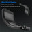 For iPhone 16 Pro Max Case Carbon Fiber Texture TPU Brushed Phone Cover - Black - 4