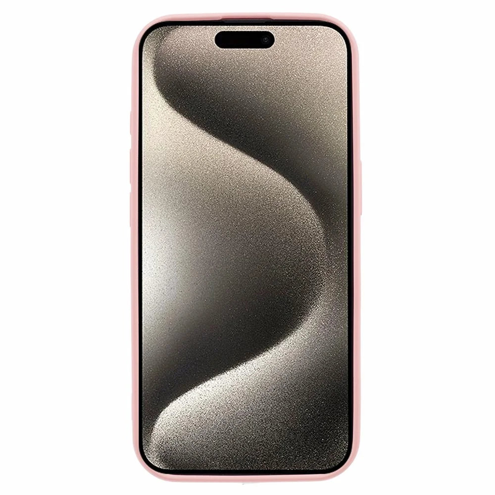 For iPhone 16 Pro Case Arc Edge 2.0mm TPU Protective iPhone Cover - Pink - 2