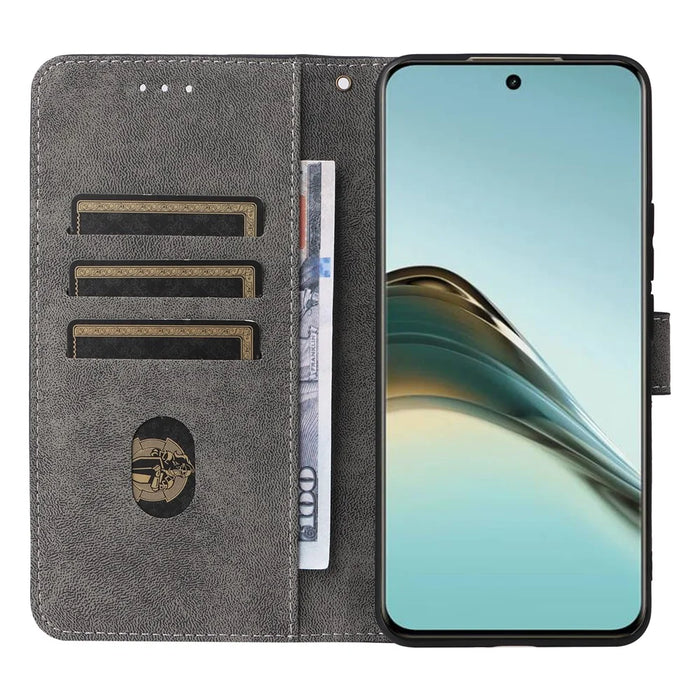 For Realme 14 Pro Lite 5G / 13 Pro 5G (Global) / 13 Pro+ 5G (Global) Wallet Case RFID Blocking PU Leather Cover Stand View - Black - 2