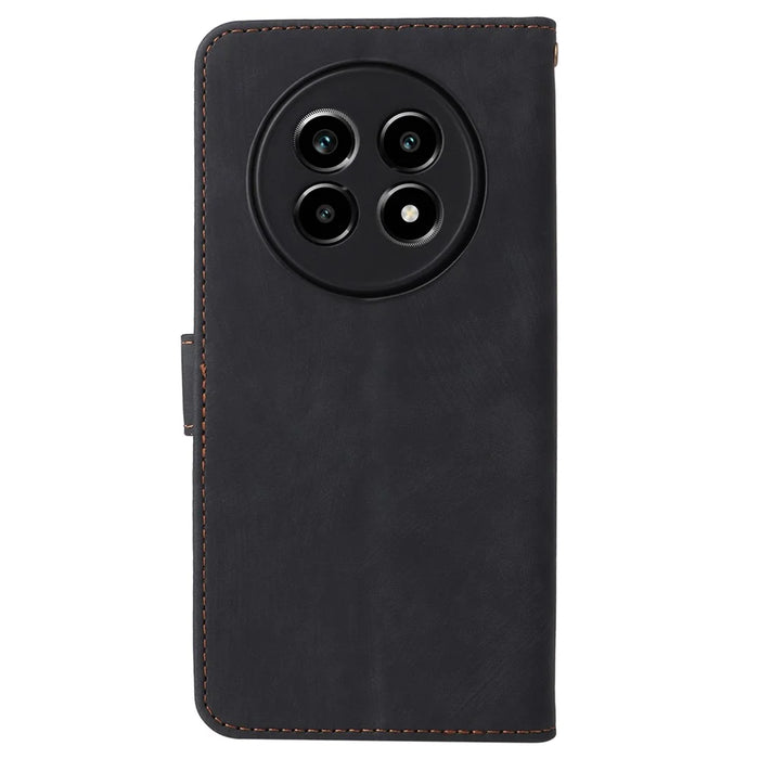 For Realme 14 Pro Lite 5G / 13 Pro 5G (Global) / 13 Pro+ 5G (Global) Wallet Case RFID Blocking PU Leather Cover Stand View - Black - 7