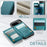 For Google Pixel 10 Pro / 10 / 9 Pro / 9 Phone Case CASEME C22 Leather Back Cover with RFID Blocking Card Slots - Green - 5