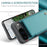 For Google Pixel 10 Pro / 10 / 9 Pro / 9 Phone Case CASEME C22 Leather Back Cover with RFID Blocking Card Slots - Green - 6