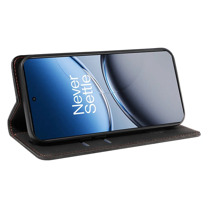 BETOPNICE 003 For OnePlus Nord 4 Wallet Case Leather Phone Cover with Stand - Black - 3