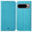 VILI DMX Series For Google Pixel 9 Pro / Pixel 9 Case Card Slot PU Leather Stand Phone Cover - Blue - 1