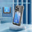 For iPhone 16 Pro Clear Case TPU+PC+Acrylic Cell Phone Case with Card Holder - 3