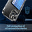 For iPhone 16 Pro Clear Case TPU+PC+Acrylic Cell Phone Case with Card Holder - 4