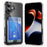 For iPhone 16 Clear Case TPU+PC+Acrylic Cell Phone Case with Card Holder - 1