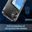 For iPhone 16 Clear Case TPU+PC+Acrylic Cell Phone Case with Card Holder - 4