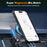 For iPhone 16 Pro Case Compatible with MagSafe Rotatable Ring Kickstand TPU+PC Phone Cover - Black - 5