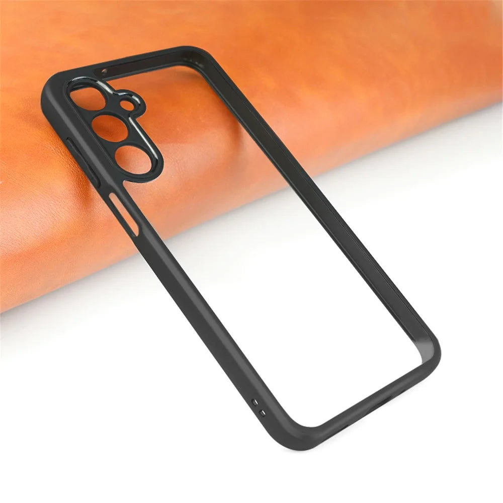 For Samsung Galaxy A16 5G / A16 4G Case Shockproof PC+TPU Clear Back Phone Cover - 2