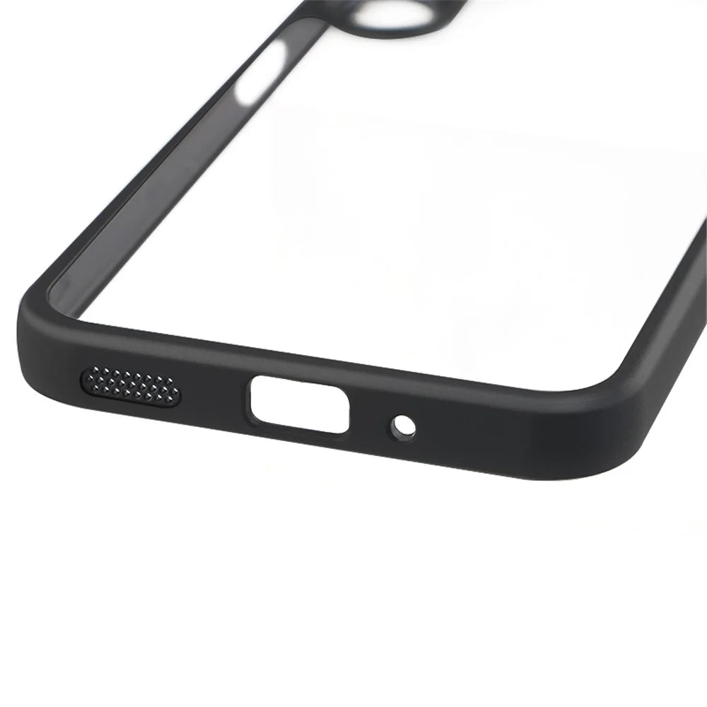 For Samsung Galaxy A16 5G / A16 4G Case Shockproof PC+TPU Clear Back Phone Cover - 5