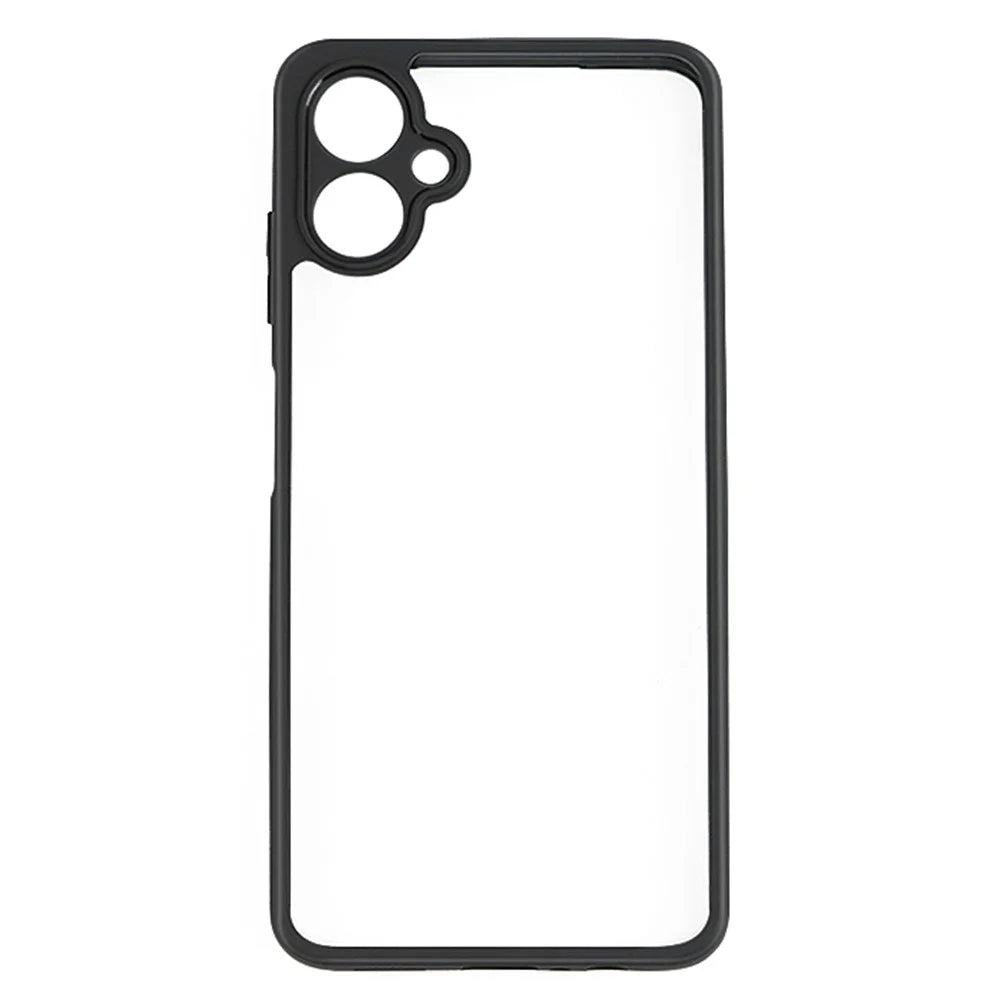 For Samsung Galaxy A06 4G Case Shockproof PC+TPU Clear Back Phone Cover - 1
