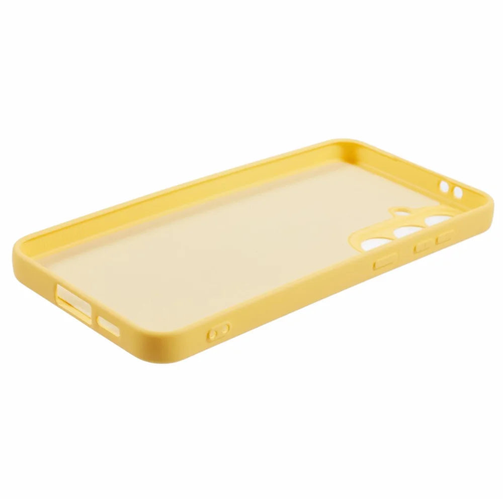 For Samsung Galaxy S24 FE Case Arc Edge 2.0mm TPU Protective Phone Cover - Yellow - 4