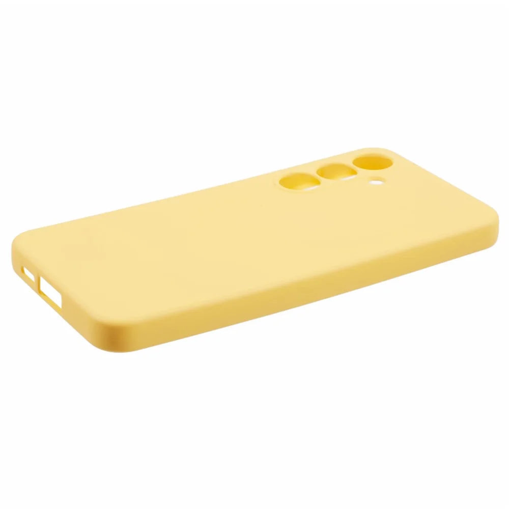 For Samsung Galaxy S24 FE Case Arc Edge 2.0mm TPU Protective Phone Cover - Yellow - 5