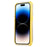 For iPhone 16 Pro Case 3-in-1 Drop-Proof PC+TPU Phone Cover - Yellow - 3