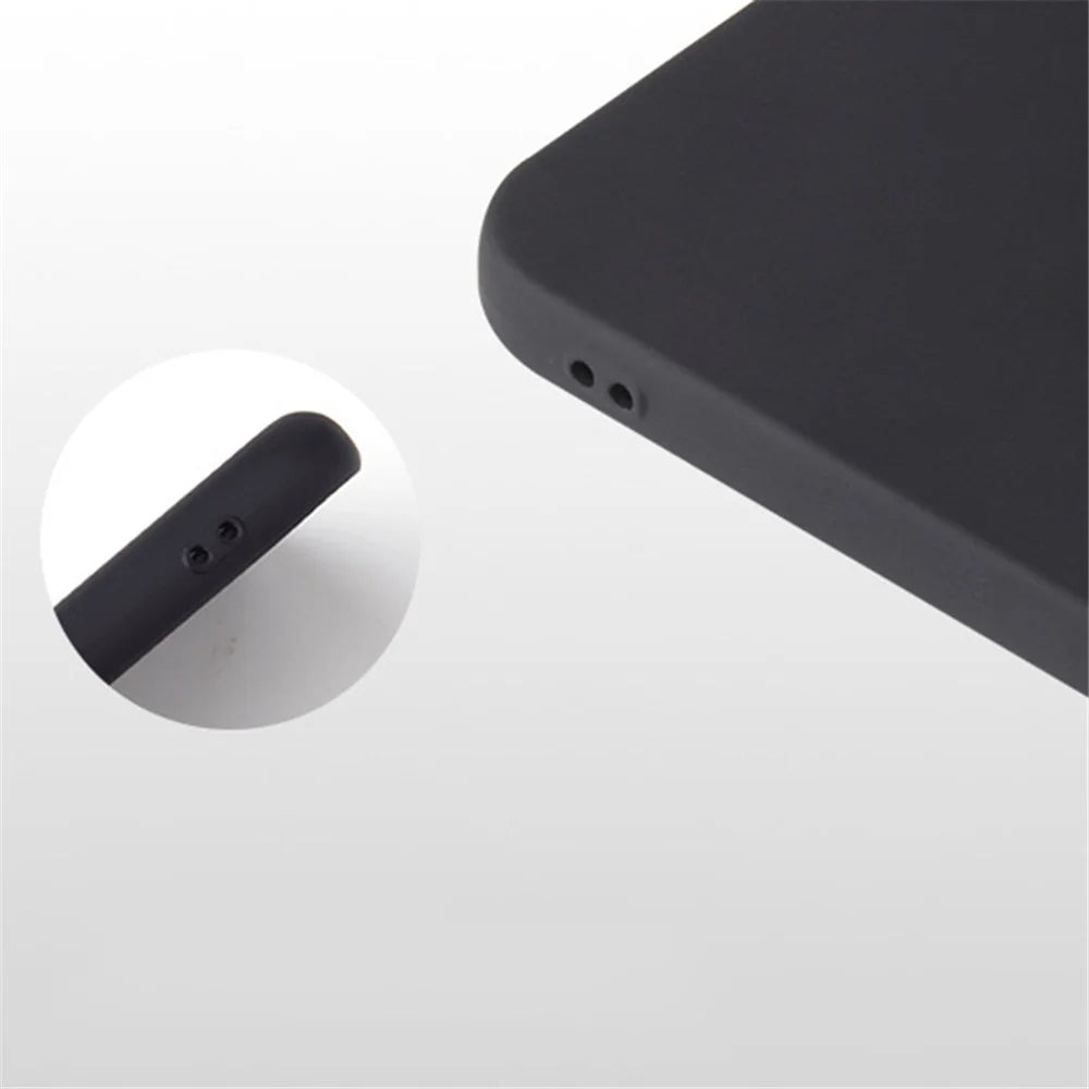 For iPhone 16 Pro Max TPU Phone Case Matte Anti-Fingerprint Protective Cover - Black - 6