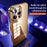 SULADA For iPhone 16 Pro Case Ultra-Thin Electroplated TPU Clear Phone Cover - Gold - 2