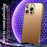 SULADA For iPhone 16 Pro Max Case Electroplated AG Matte Anti-Fingerprint TPU Phone Cover - Gold - 4