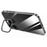 SULADA For iPhone 16 Pro Max Case Folding Camera Kickstand TPU+PC Clear Phone Cover - Black - 1