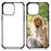 10Pcs / Pack For iPhone 16 Pro Case Four Corners Anti-Drop PC+TPU Phone Cover Support Heat Transfer Printing - 2