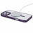 For iPhone 16 Pro Max Case Matte Electroplating Phone Cover Compatible with MagSafe - Dark Purple - 4