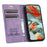 For Google Pixel 9 Pro  /  Pixel 9 Wallet Case Magnetic Closing Leather Phone Cover - Purple - 2