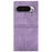 For Google Pixel 9 Pro  /  Pixel 9 Wallet Case Magnetic Closing Leather Phone Cover - Purple - 7