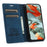 For Google Pixel 9 Pro XL Wallet Case Magnetic Closing Leather Phone Cover - Blue - 2