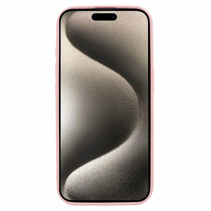 For iPhone 16 Pro Max Case Arc Edge 2.0mm TPU Protective Phone Cover - Pink - 2
