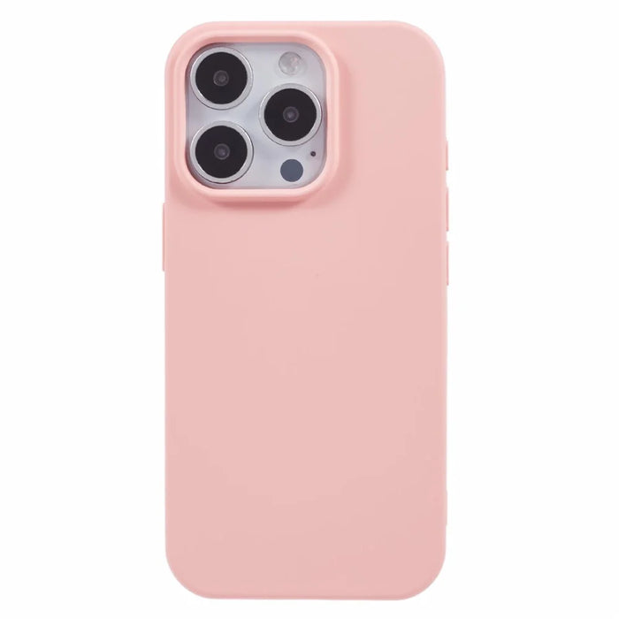 For iPhone 16 Pro Max Case Arc Edge 2.0mm TPU Protective Phone Cover - Pink - 3