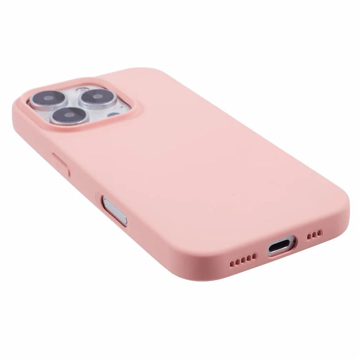 For iPhone 16 Pro Max Case Arc Edge 2.0mm TPU Protective Phone Cover - Pink - 4