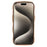 For iPhone 16 Plus Case Love Hearts TPU Phone Cover Curly Wave Frame Large Window - Ivory White - 2